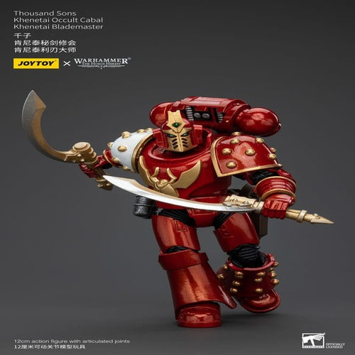 Warhammer The Horus Heresy figurine 1/18 Thousand Sons Khenetai Occult Cabal Khenetai Blademaster 12 cm