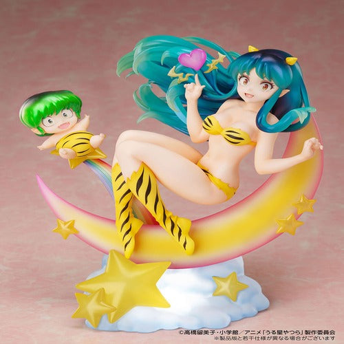 Urusei Yatsura PVC Statue 1/7 Lum & Ten Box Cafe & Space Collaboration 20 cm