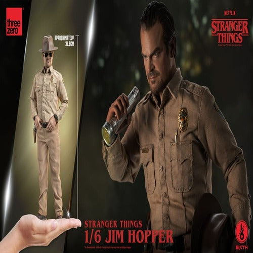 Stranger Things figurine 1/6 Jim Hopper (Season 1) 32 cm