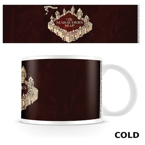 Harry Potter mug effet thermique Marauder's Map