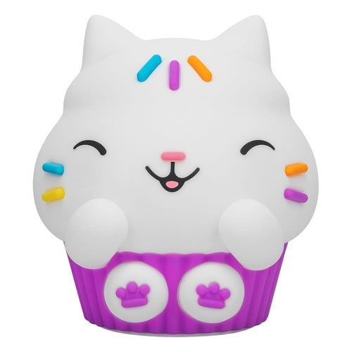 Gabby´s Dollhouse Squishy Glo Silikon-Leuchte Cakey Cat 15 cm