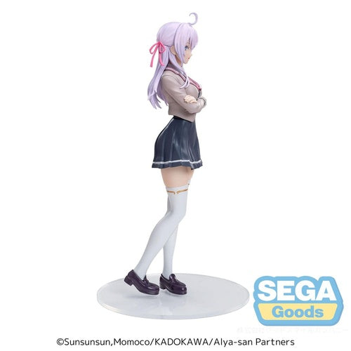 Alya Sometimes Hides Her Feelings in Russian statuette Luminasta PVC Alya Uniform Ver. 18 cm