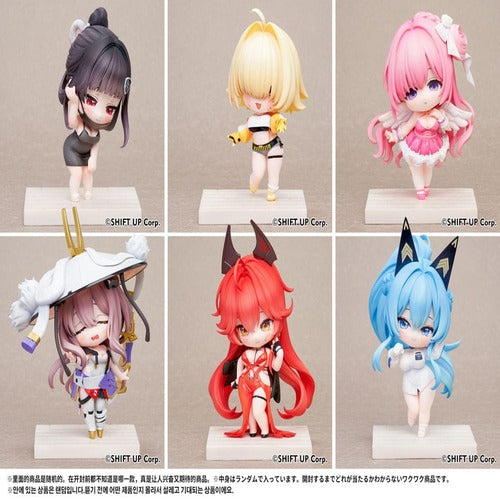Goddess of Victory: Nikke pack 6 figurines SAC Series Chibi Vol. 2 10 cm