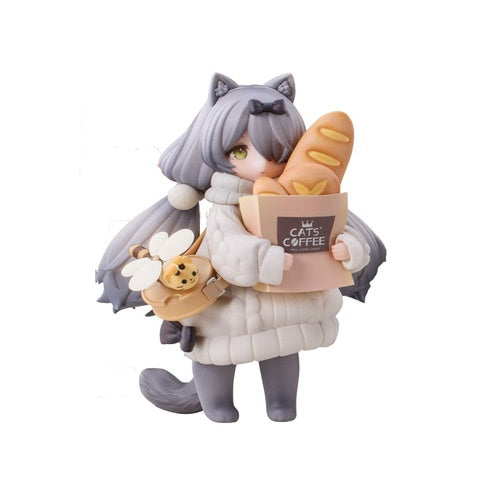 Decorated Life Collection statuette PVC Tea Time Cats - Cat Town Bakery Staff & Customer Set 12 cm