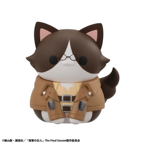 Attack on Titan Mega Cat Project Attack on Tinyan assortiment trading figures Gathering Scout Regiment danyan! 3 cm (8)