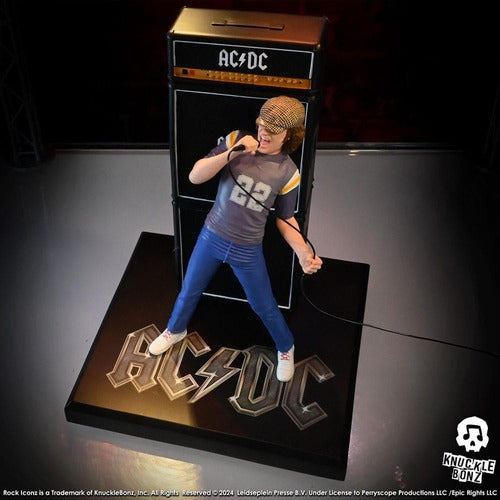 AC/DC statuette Rock Iconz Brian Johnson 23 cm