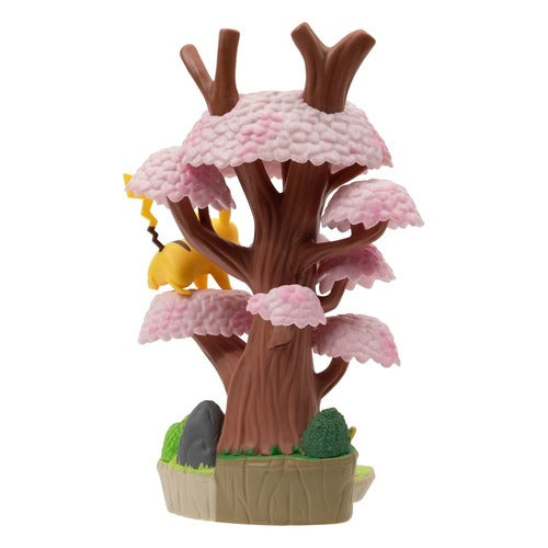 Pokémon figurines Environment Set Forêt de printemps & Chenipan & Pikachu 5 cm