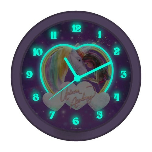 Unicorn Academy pendule Glow in the Dark