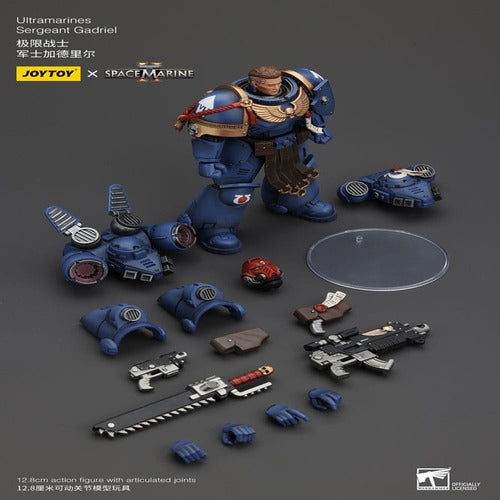 Warhammer 40k figurine 1/18 Uitramarines Sergeant Gadriel 13 cm