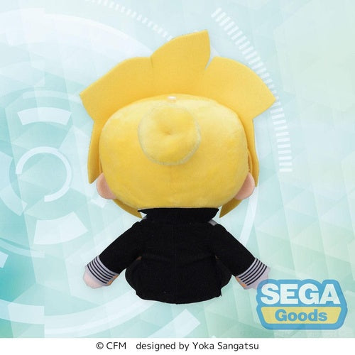 Character Vocal Series 02: Kagamine Rin/Len peluche Fuwa Petit Mini Kagamine Len Uniform Ver. (EX) 16 cm