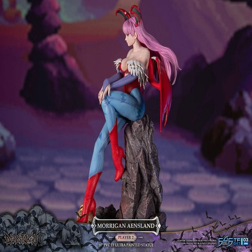 Darkstalkers statuette PVC Morrigan Aensland Player 2 Variant 25 cm