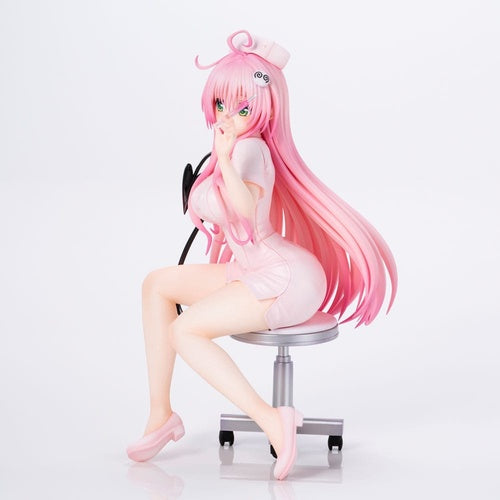 To Love-Ru Darkness statuette PVC Lara Satalin Deviluke Nurse Cos 26 cm