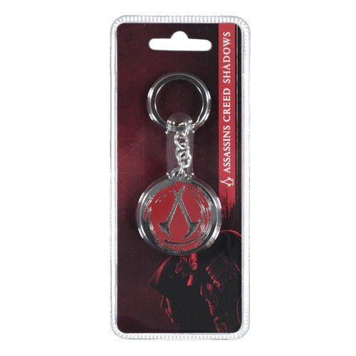 Assassin´s Creed Shadows porte-clés métal Logo Round