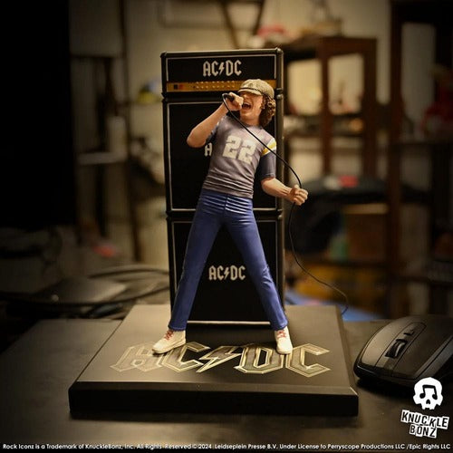 AC/DC statuette Rock Iconz Brian Johnson 23 cm