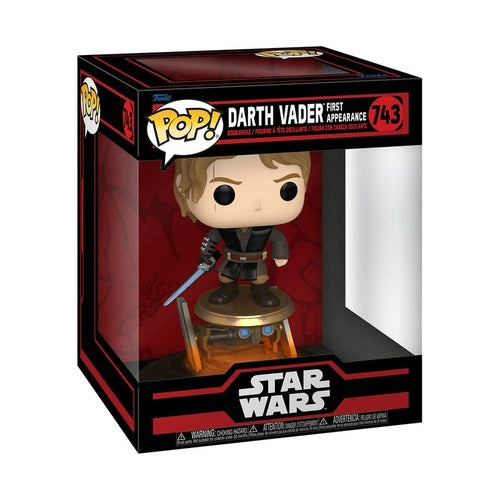 Star Wars: Dark Side POP! Ride Deluxe Vinyl Figur Darth Vader (First Appearance) 9 cm