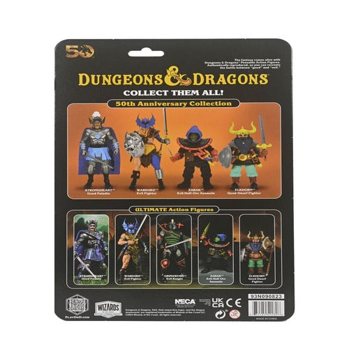 Dungeons & Dragons figurine 50th Anniversary Warduke on Blister Card 18 cm