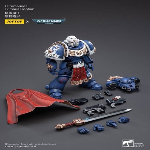 Warhammer 40k figurine 1/18 Ultramarines Primaris Captain 12 cm