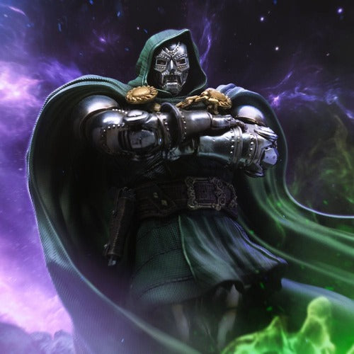 The Infinity Gauntlet Marvel Legends Diorama statuette 1/10  Art Scale Infinity Doctor Doom 30 cm