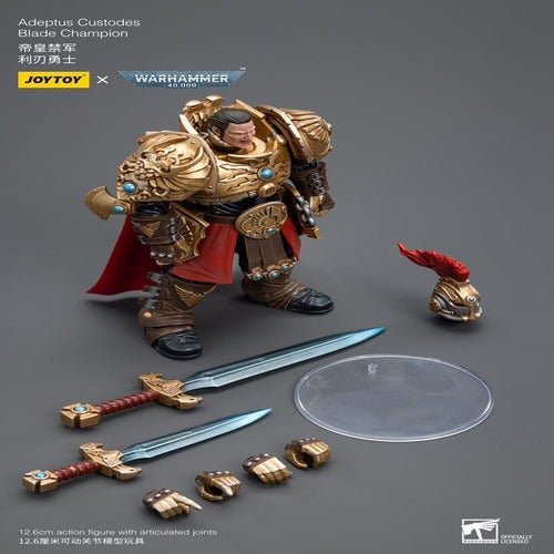 Warhammer 40k figurine 1/18 Adeptus Custodes Blade Champion 12 cm
