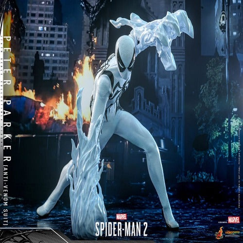 Spider-Man 2 figurine Video Game Masterpiece 1/6 Peter Parker (Anti-Venom Suit) 30 cm