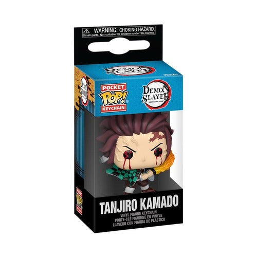 Demon Slayer: Kimetsu no Yaiba présentoir porte-clés Pocket POP! Tanjiro (Sun Breathing) 4 cm (12)
