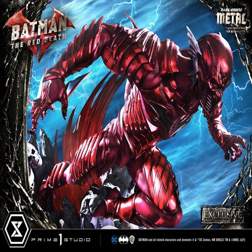 Dark Nights: Metal Statuen 1/3 The Red Death & The Red Death Exclusive 75 cm Sortiment (3)