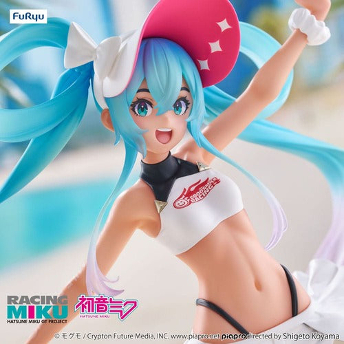 Hatsune Miku GT Project statuette PVC Trio-Try-iT Racing Miku 2024 Summer Holiday Ver. 23 cm