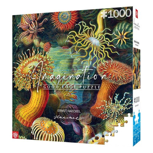 Ernst Haeckel puzzle Imagination Sea Anemones/Stworzenia morskie (1000 pièces)