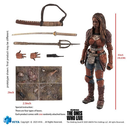 The Walking Dead: The Ones Who Lived figurine 1/18 Exquisite Mini Michonne 10 cm