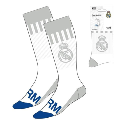 Football paire de chaussettes Real Madrid White 38-45