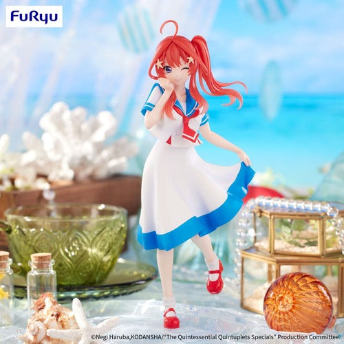The Quintessential Quintuplets statuette PVC Trio-Try-iT Nakano Itsuki Marine Look Ver. 21 cm