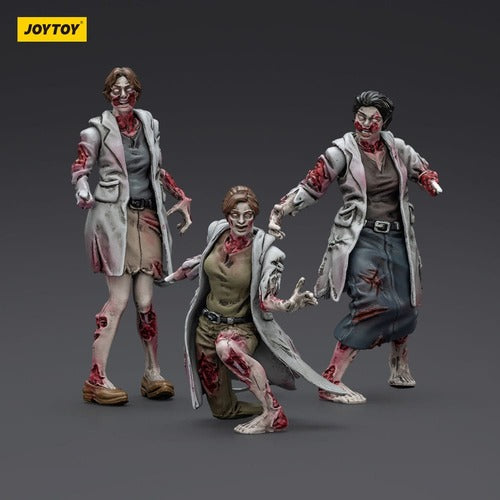 Zombie pack 3 figurines Dark Source Medics 8 cm