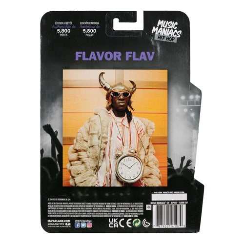 Music Maniacs Hip Hop figurine Flavor Flav 16 cm