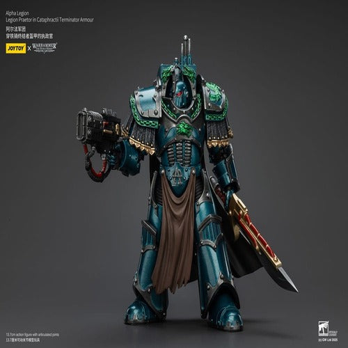 Warhammer The Horus Heresy figurine Alpha Legion Legion Praetor in Cataphractii Terminator Armour 18 cm