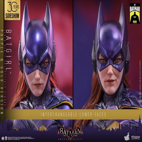Batman Arkham Knight figurine Videogame Masterpiece 1/6 Batgirl (Purple and Gold Version) Exclusive 30 cm