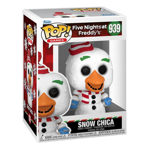 Five Nights at Freddy's Figurine POP! Games Vinyl Holiday Chica 9 cm