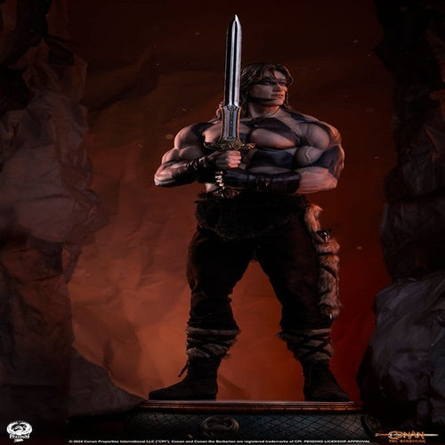 Conan der Barbar Elite Series Statue 1/2 Conan Warpaint Edition 116 cm