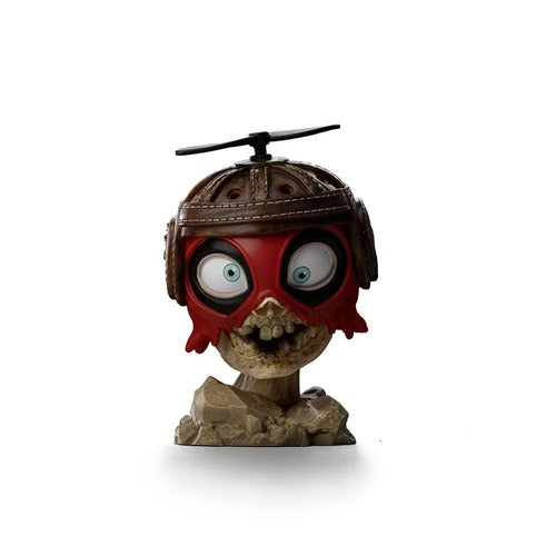 Deadpool & Wolverine Mini Co. PVC Figur Deadpool and Wolverine set Unmasked 14 cm