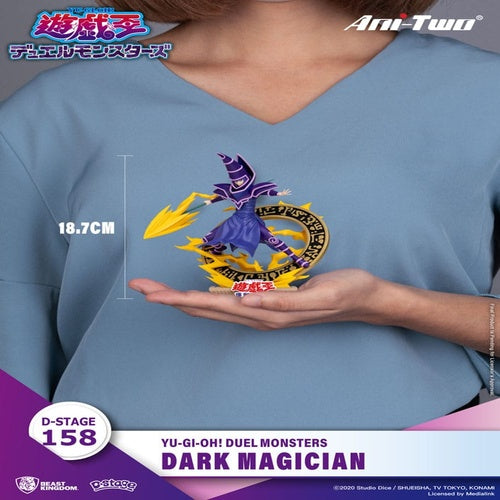 Yu-Gi-Oh! Duel Monsters D-Stage PVC Diorama Dark Magician 15 cm