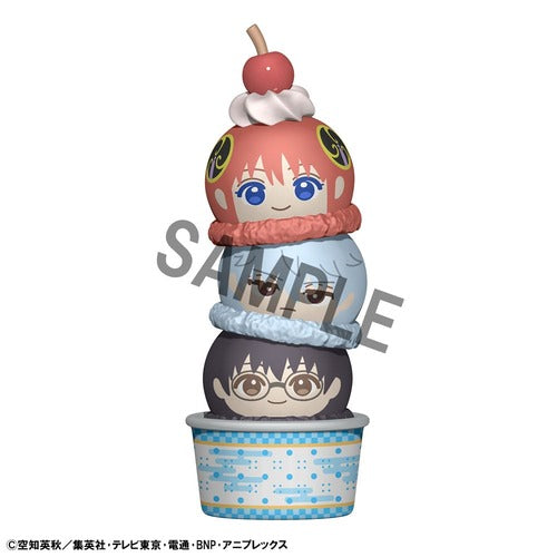 Gintama Tsumichen Stack up & Change Sammelfiguren 8 cm Sortiment (6)