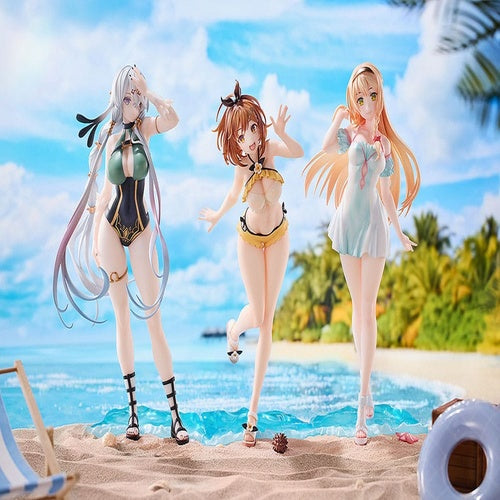 Atelier Ryza: Ever Darkness & the Secret Hideout pack 3 statuetten PVC 1/7 Ryza, Klaudia, Lila: Swimsuit Ver.