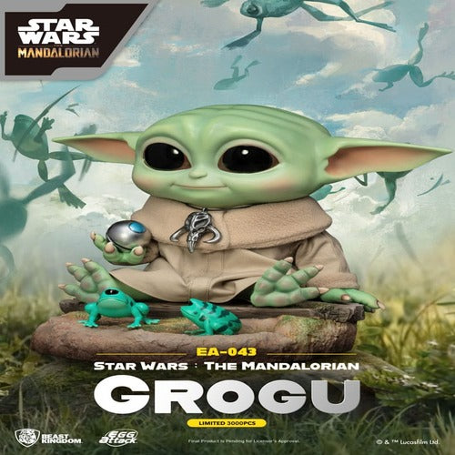 Star Wars: The Mandalorian statuette Egg Attack Grogu 18 cm