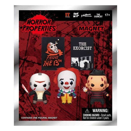 Warner Brothers présentoir aimants 3DHorror Series 1 (12)