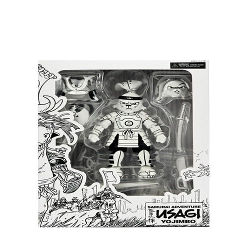 Usagi Yojimbo figurine Samurai Usagi Yojimbo Black & White Figure 18 cm