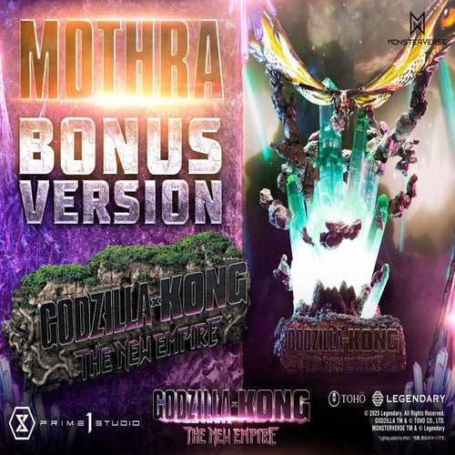 Godzilla x Kong: The New Empire statuette Ultimate Diorama Masterline Series Mothra Bonus Version 113 cm
