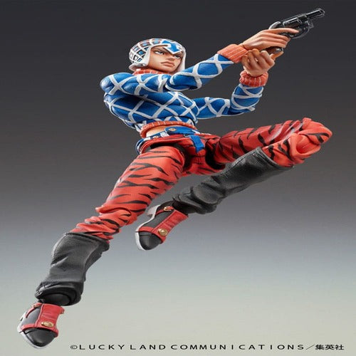 JoJo's Bizarre Adventure Part 5 statuette PVC Statue Chozokado Guido Mista & S P (re-run) 15 cm