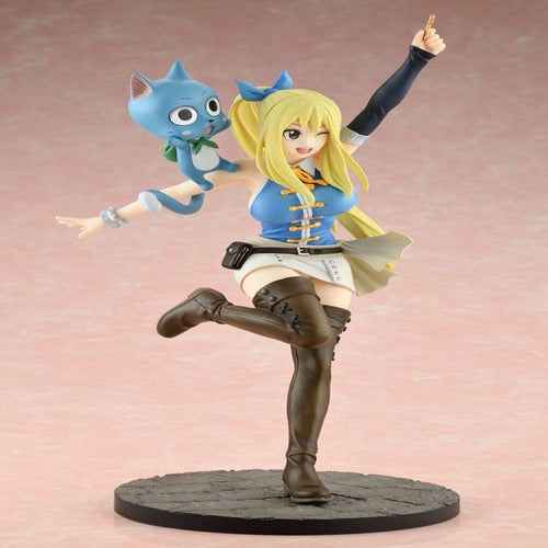 Fairy Tail statuette PVC 1/8 Lucy Heartfilia Wink Ver. 23 cm