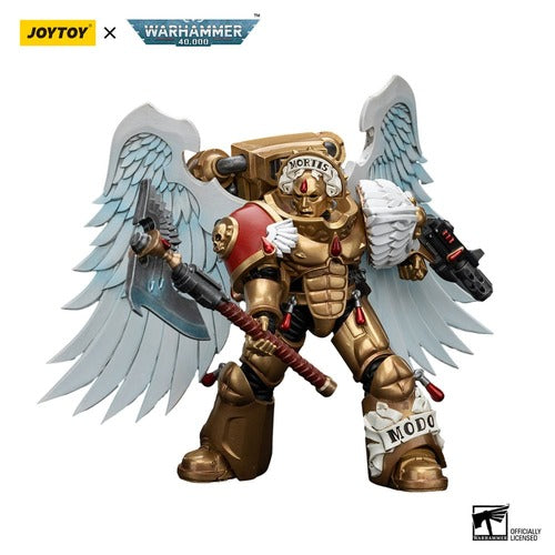 Warhammer 40,000 figurine 1/18 Blood Angels Sanguinary Guard with Encarmine Axe and Inferno Pistol 12 cm