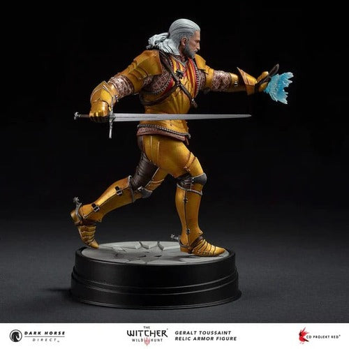 The Witcher 3 statuette PVC Geralt Toussaint Relic Armor 20 cm
