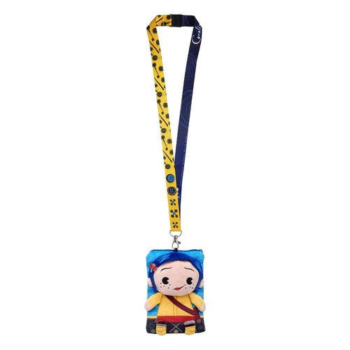 Coraline dragonne Coraline avec pochette porte-cartes